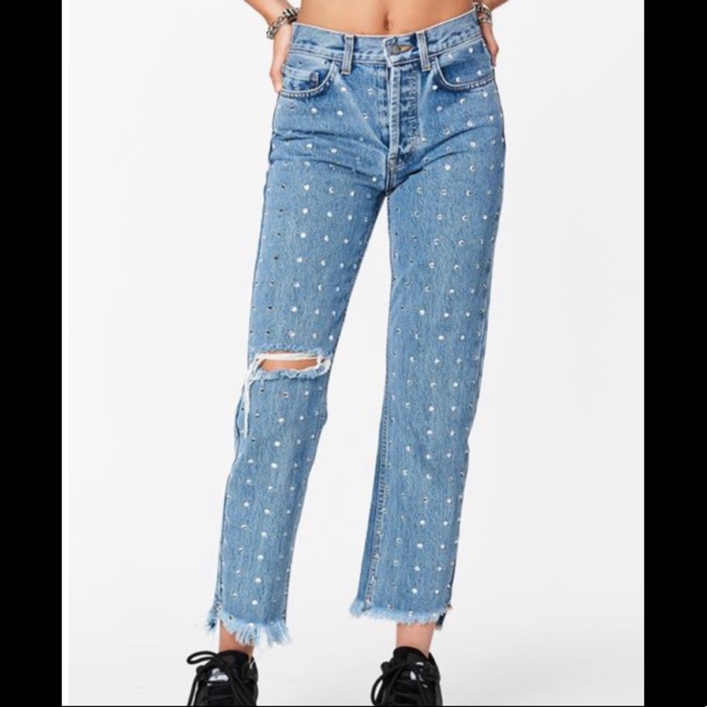 Carmar  (LF) rhinestone jeans